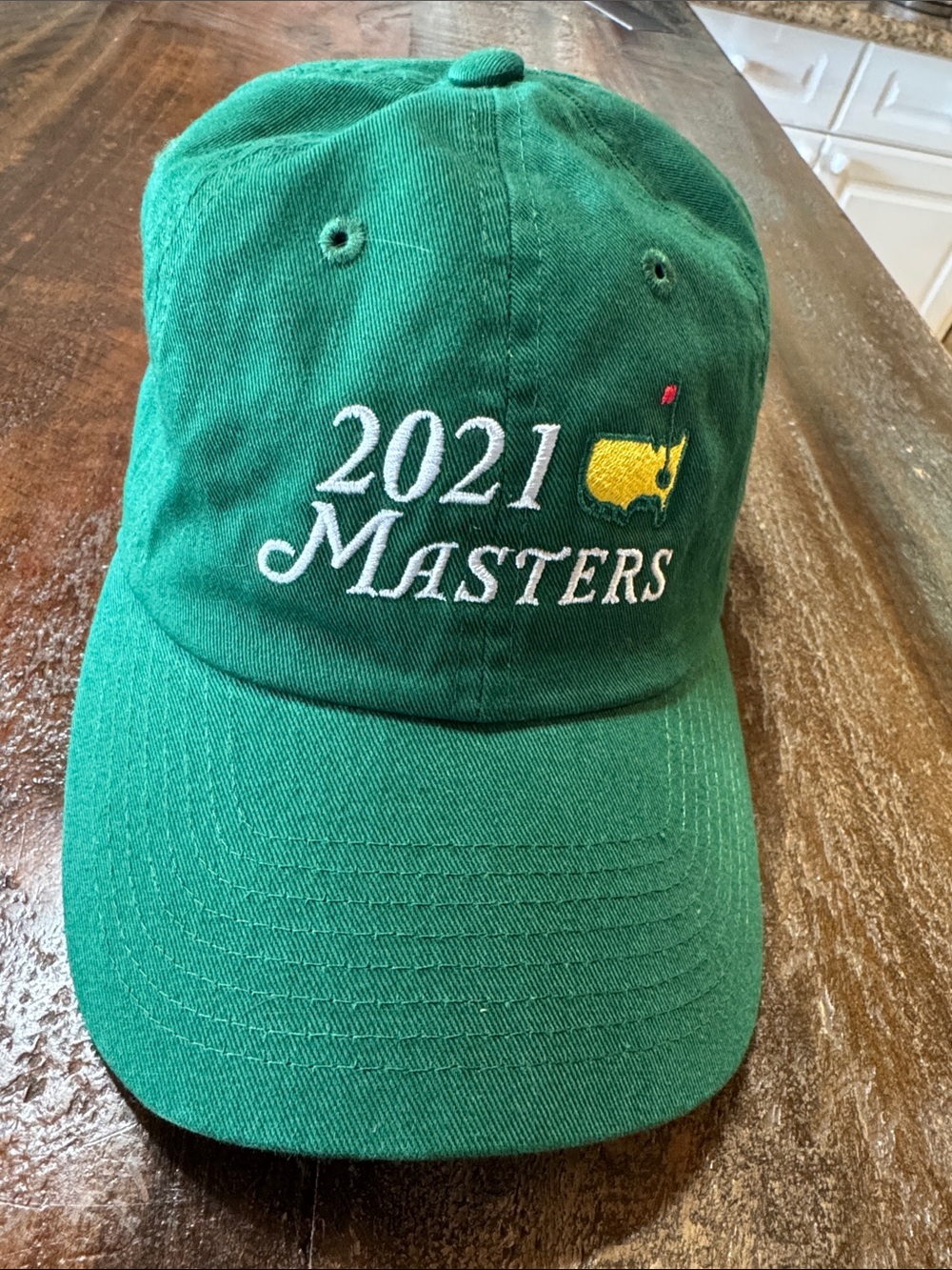 Masters Green 2021 Masters Embroidered Golf Cap - Picture 2 of 10